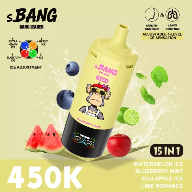 Bang Leader 450000パフ 15-in-1 使い捨て電子タバコ 画像2