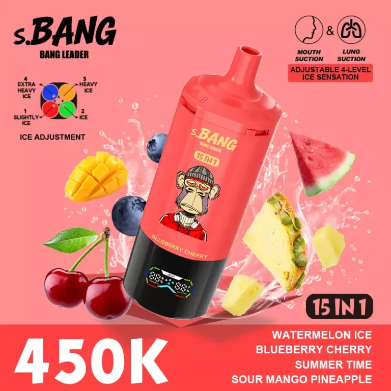 Bang Leader 450000パフ 15-in-1 使い捨て電子タバコ 画像5