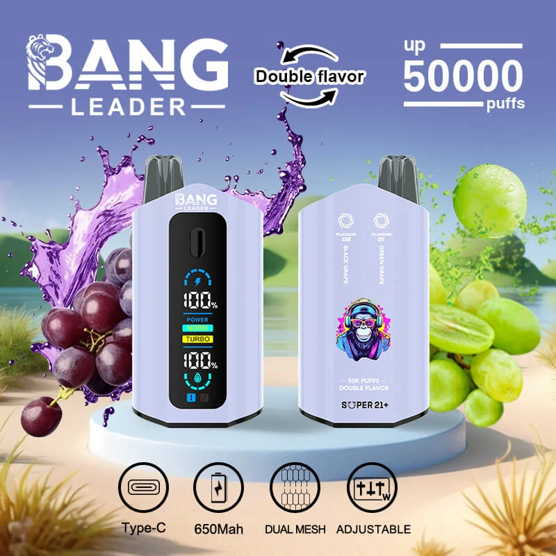 Bang Leader 50000パフ 2-in-1 使い捨て電子タバコ 画像3