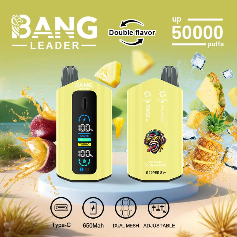 Bang Leader 50000パフ 2-in-1 使い捨て電子タバコ 画像7