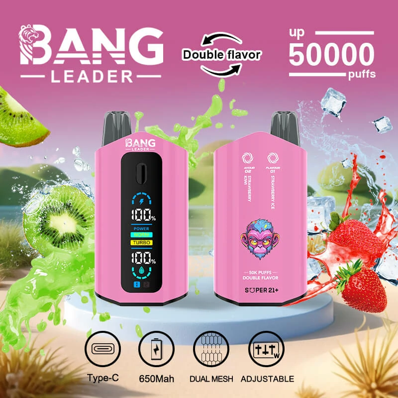 Bang Leader 50000パフ 2-in-1 使い捨て電子タバコ 画像8