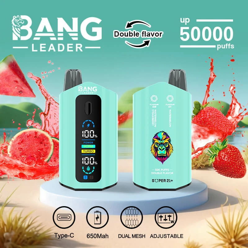 Bang Leader 50000パフ 2-in-1 使い捨て電子タバコ 画像2