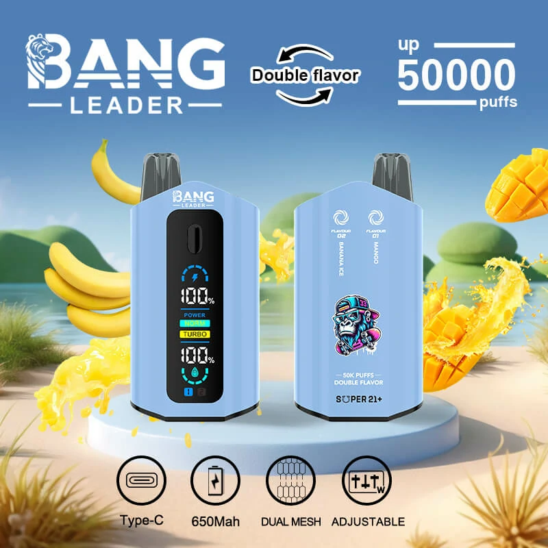 Bang Leader 50000パフ 2-in-1 使い捨て電子タバコ 画像5
