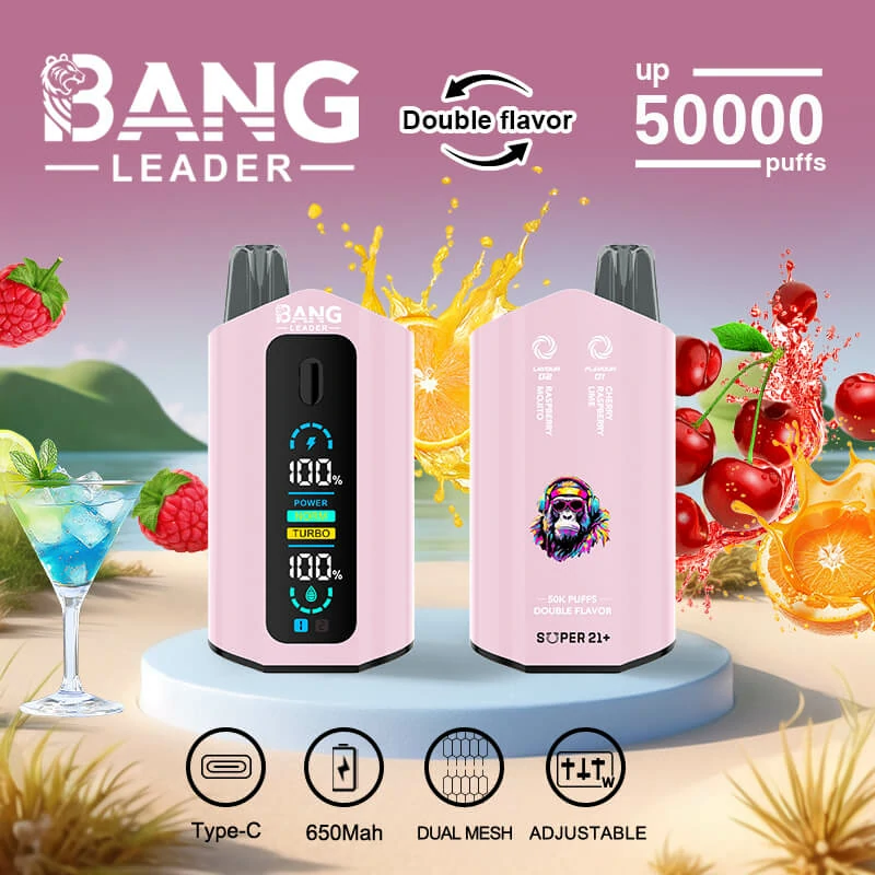 Bang Leader 50000パフ 2-in-1 使い捨て電子タバコ 画像4