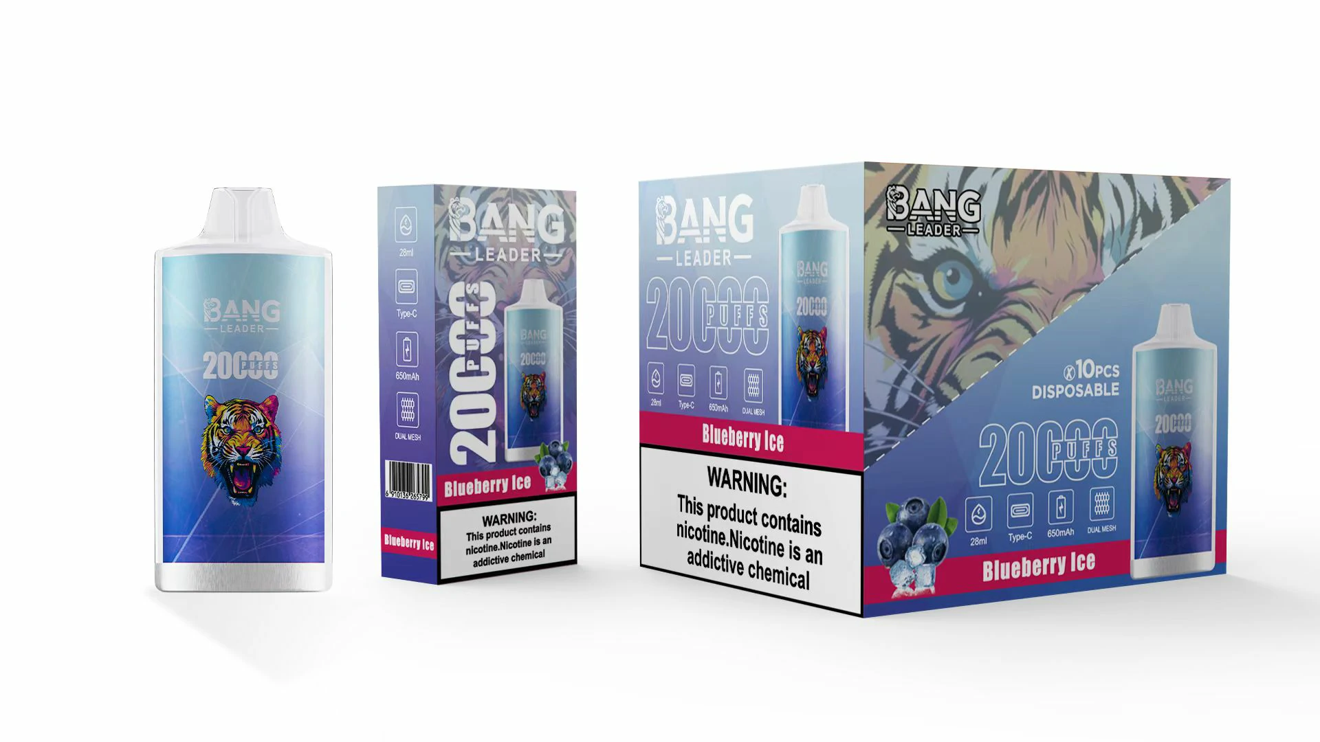Bang Leader 20000パフ 使い捨て電子タバコ 画像3