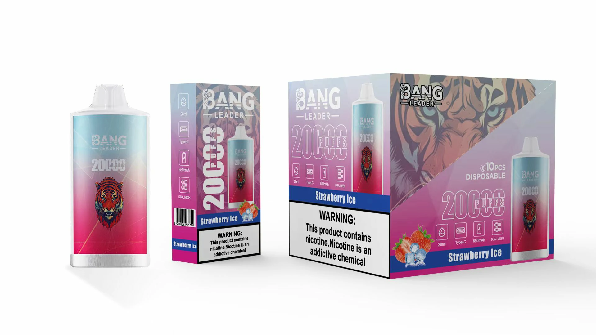 Bang Leader 20000パフ 使い捨て電子タバコ 画像9
