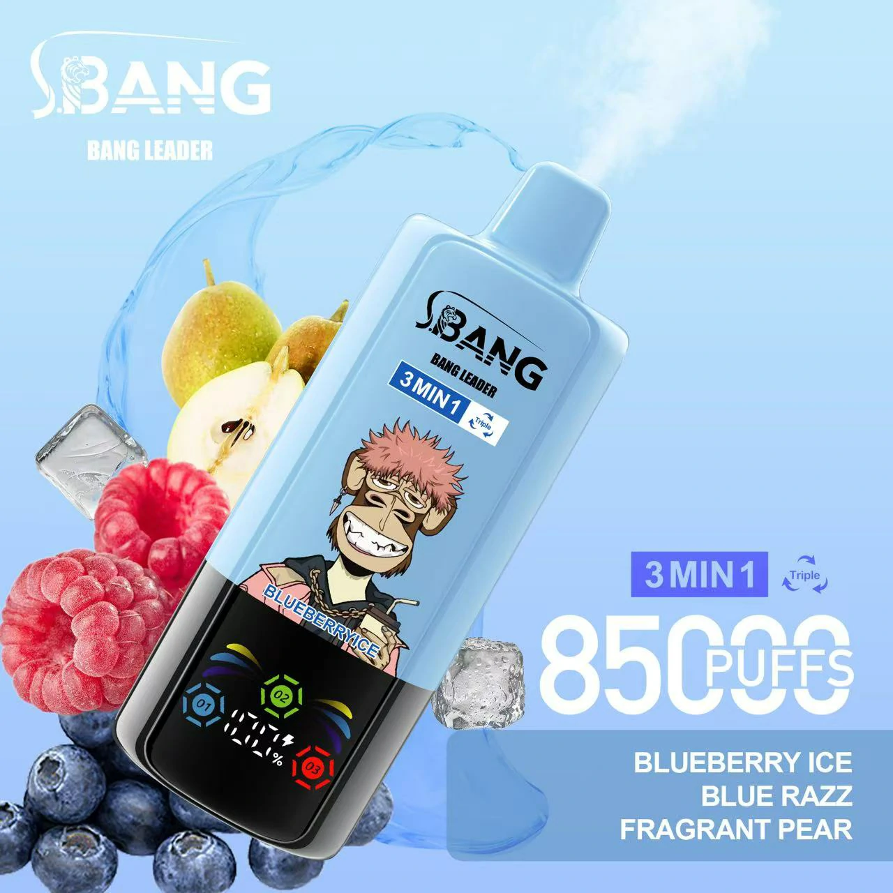 Bang Leader 85000パフ 3-in-1 使い捨て電子タバコ 画像7