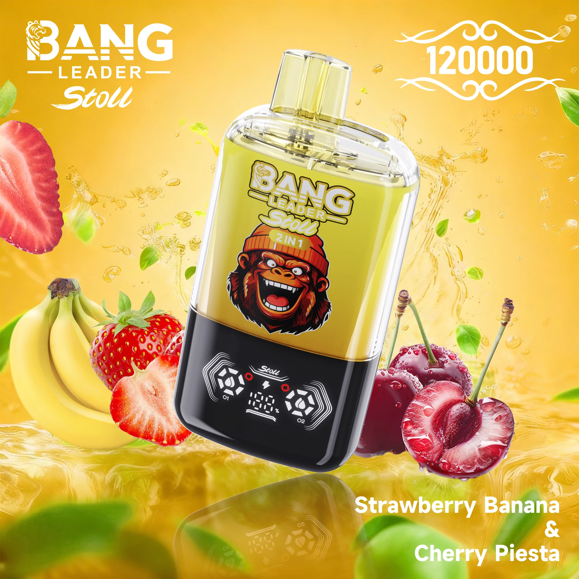 Bang Leader 120000パフ 2-in-1 使い捨て電子タバコ 画像2