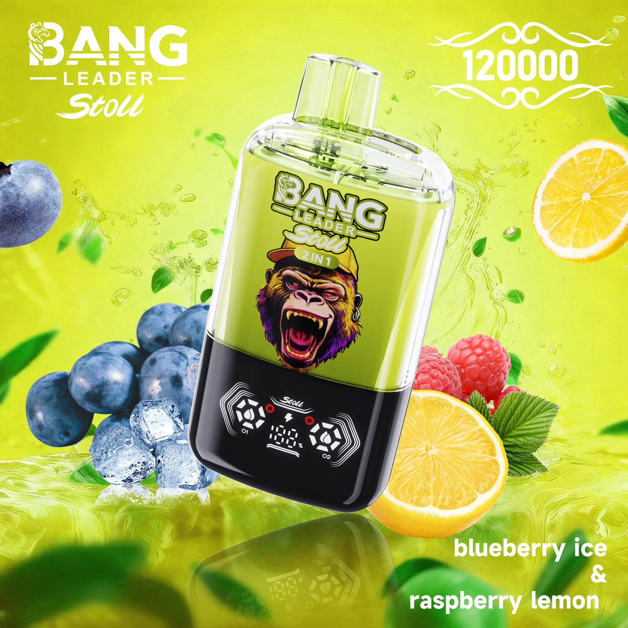 Bang Leader 120000パフ 2-in-1 使い捨て電子タバコ 画像3