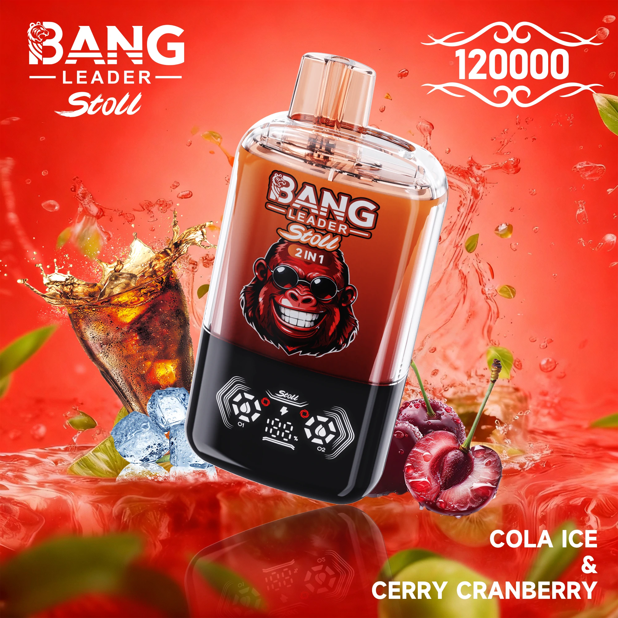 Bang Leader 120000パフ 2-in-1 使い捨て電子タバコ 画像9