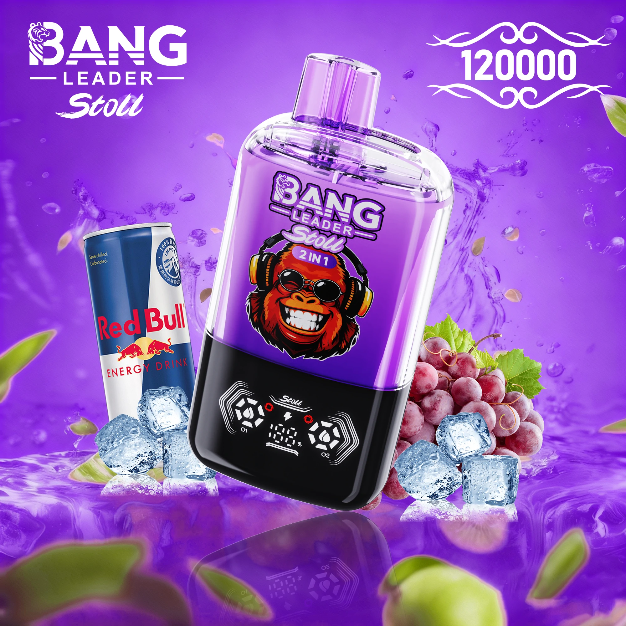 Bang Leader 120000パフ 2-in-1 使い捨て電子タバコ 画像4