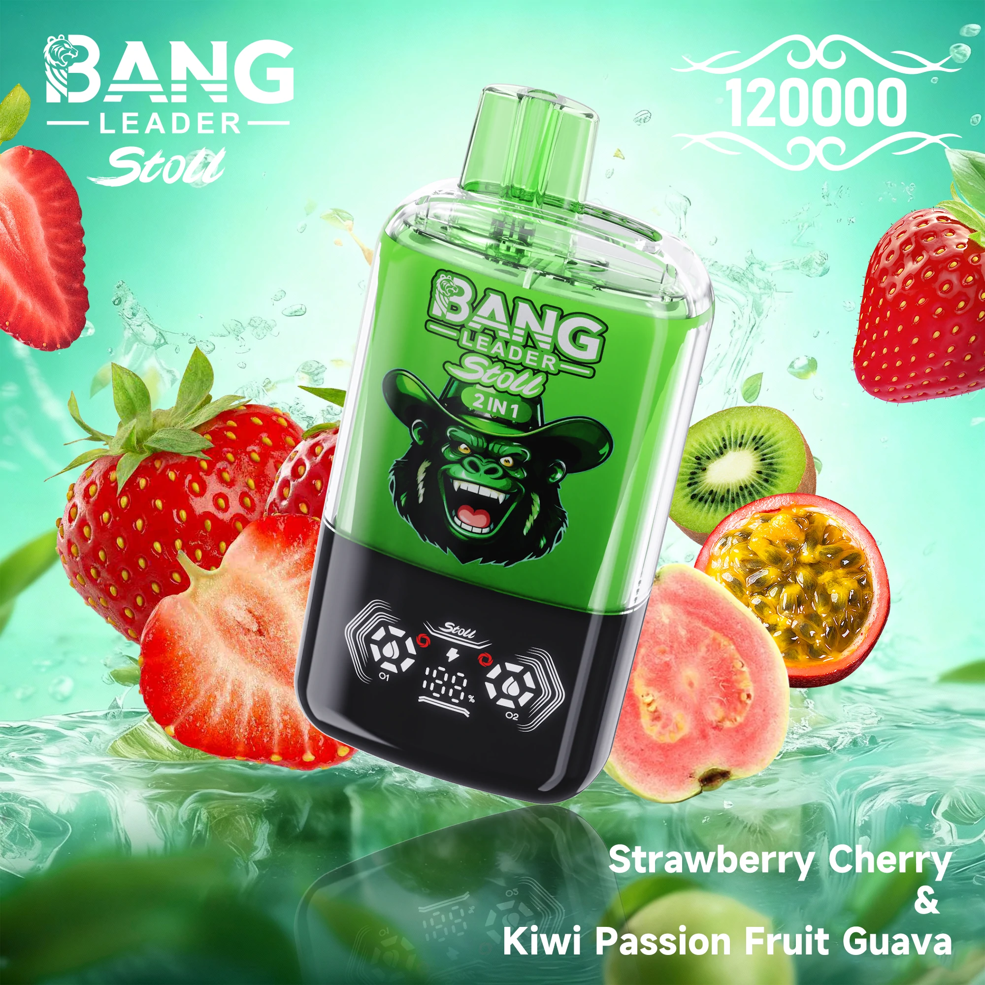 Bang Leader 120000パフ 2-in-1 使い捨て電子タバコ 画像6