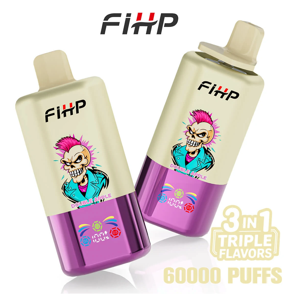 FIHP 60000パフ 3-in-1 使い捨て電子タバコ 画像7