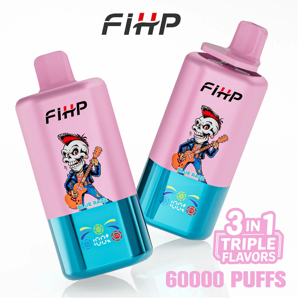 FIHP 60000パフ 3-in-1 使い捨て電子タバコ 画像6