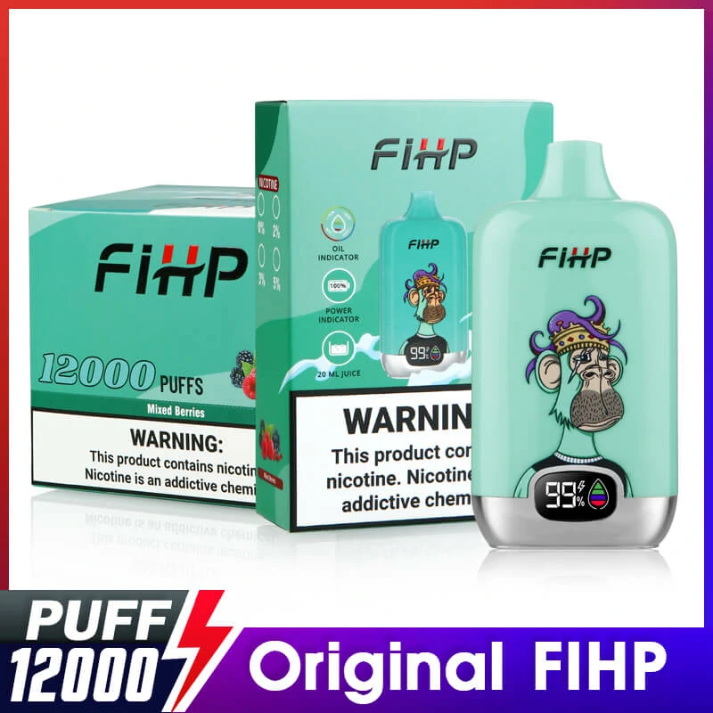 FIHP 12000パフ 使い捨て電子タバコ 画像8