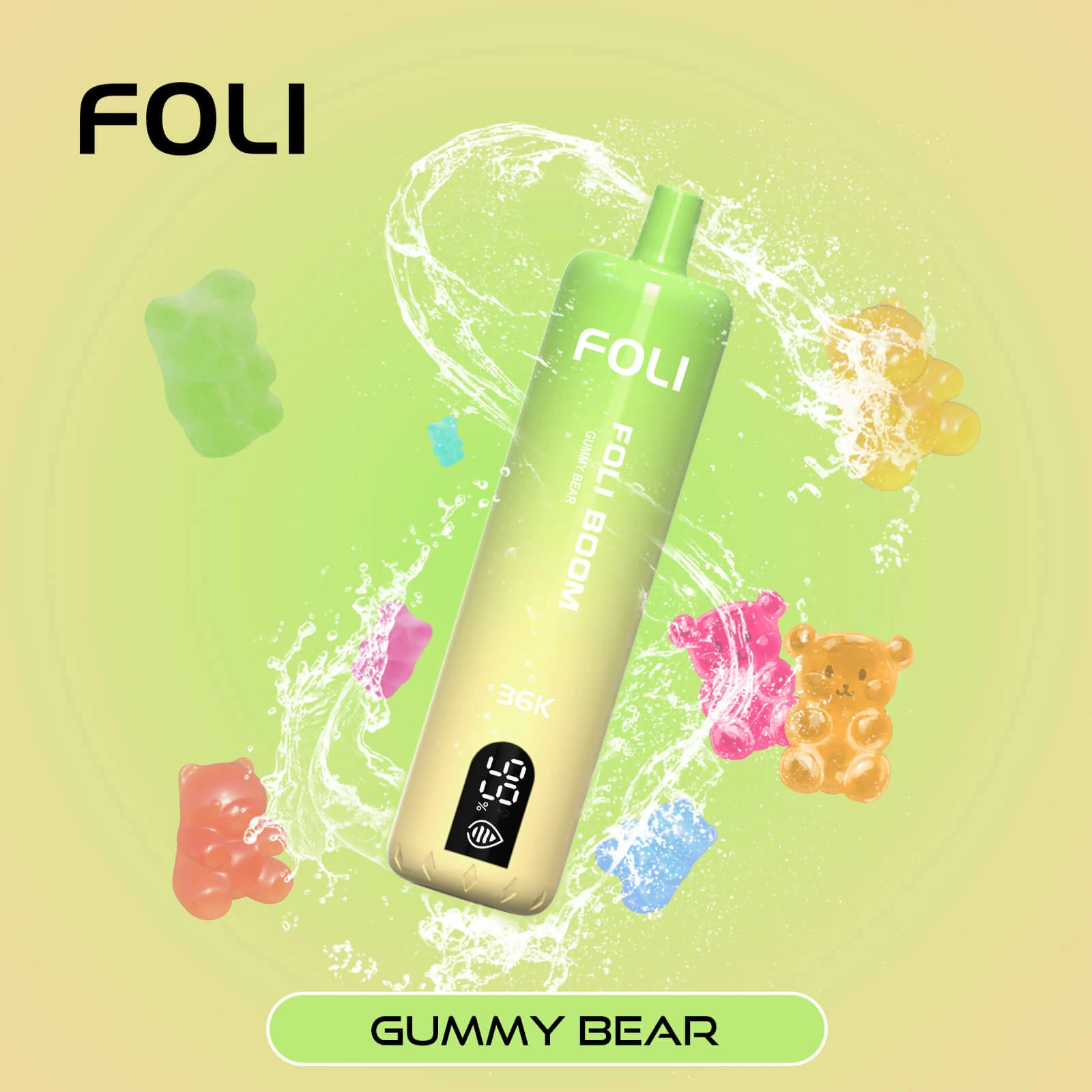 FOLI 36000パフ 使い捨て電子タバコ 画像3