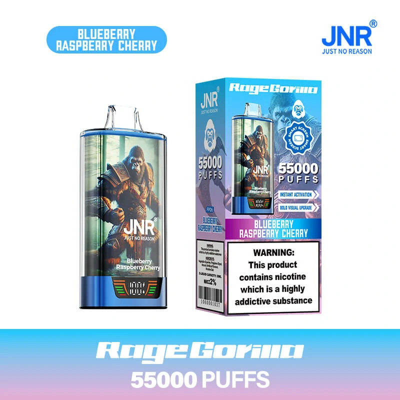 JNR RAGE GORILLA 55000パフ 使い捨て電子タバコ 画像2