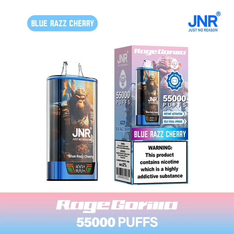 JNR RAGE GORILLA 55000パフ 使い捨て電子タバコ