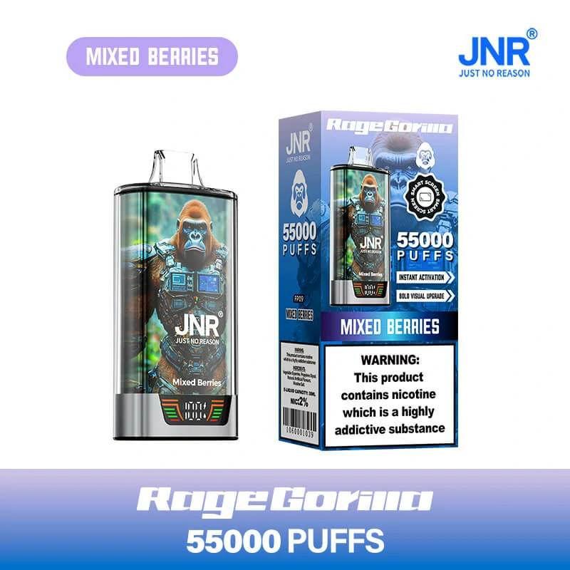 JNR RAGE GORILLA 55000パフ 使い捨て電子タバコ 画像8