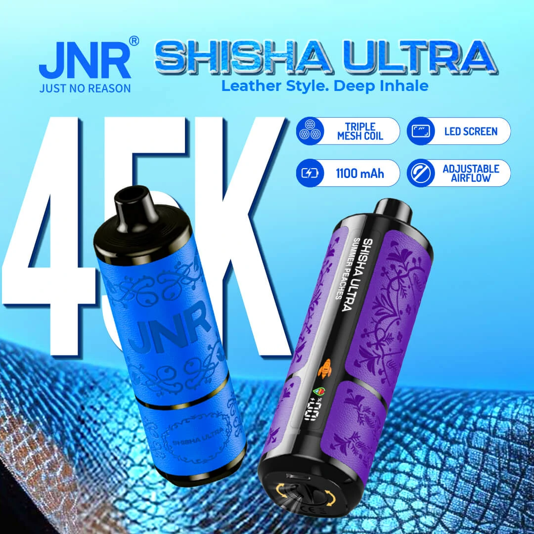 JNR Shisha Ultra 45000パフ 使い捨て電子タバコ