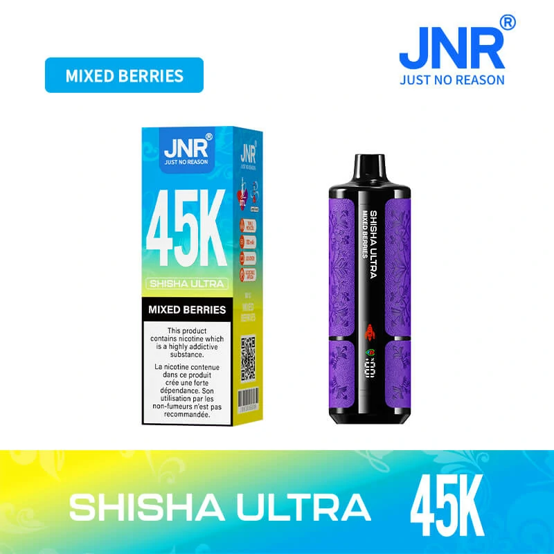 JNR Shisha Ultra 45000パフ 使い捨て電子タバコ 画像3
