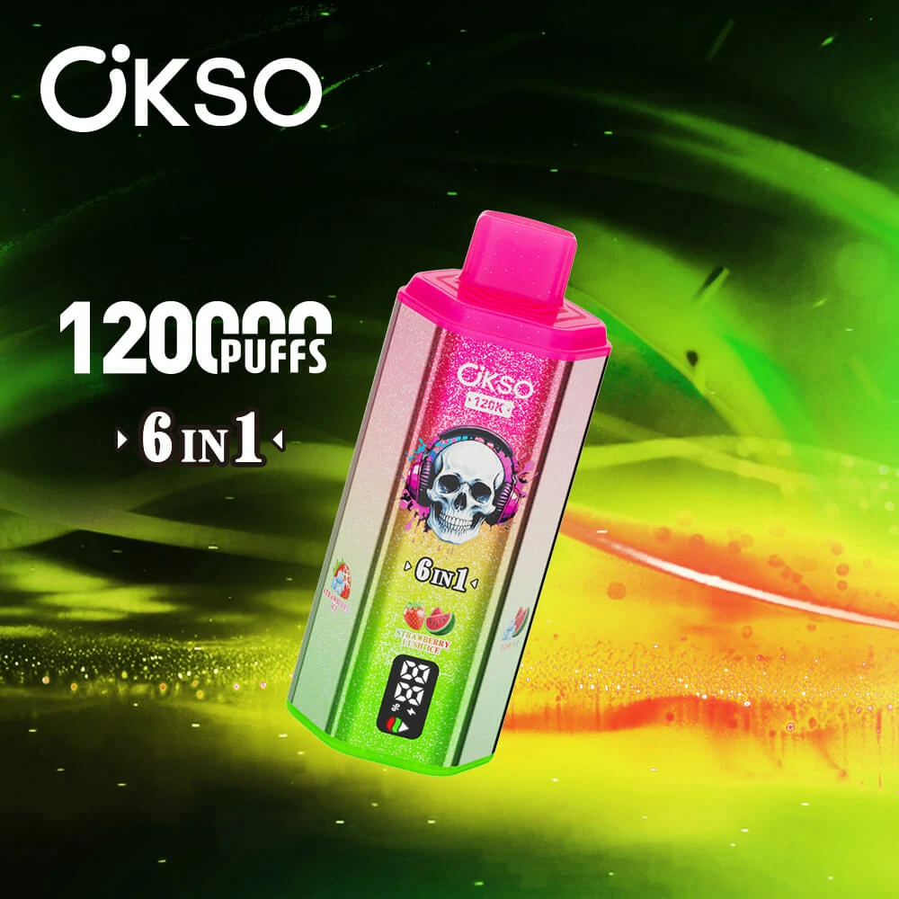 Okso 120000パフ 6-in-1 使い捨て電子タバコ 画像6