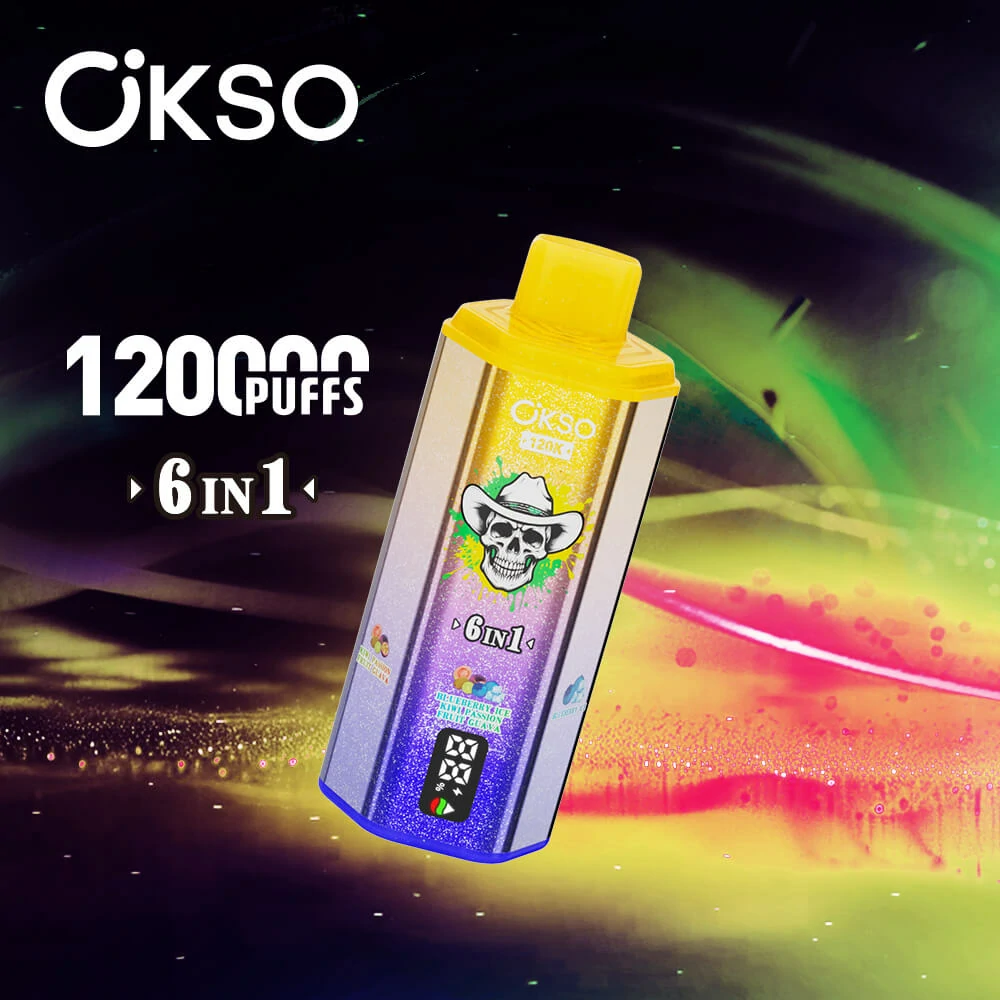Okso 120000パフ 6-in-1 使い捨て電子タバコ 画像8
