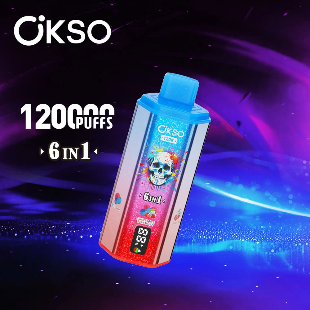 Okso 120000パフ 6-in-1 使い捨て電子タバコ 画像9