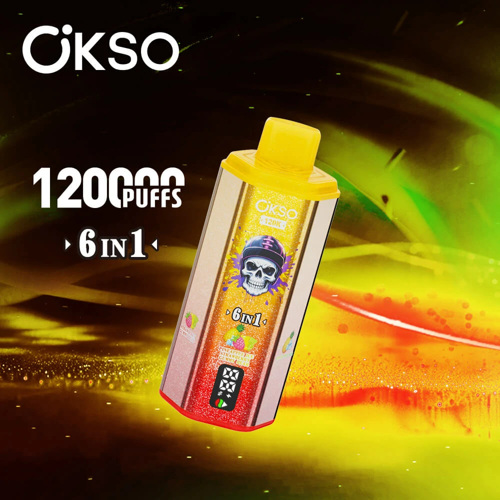 Okso 120000パフ 6-in-1 使い捨て電子タバコ 画像5