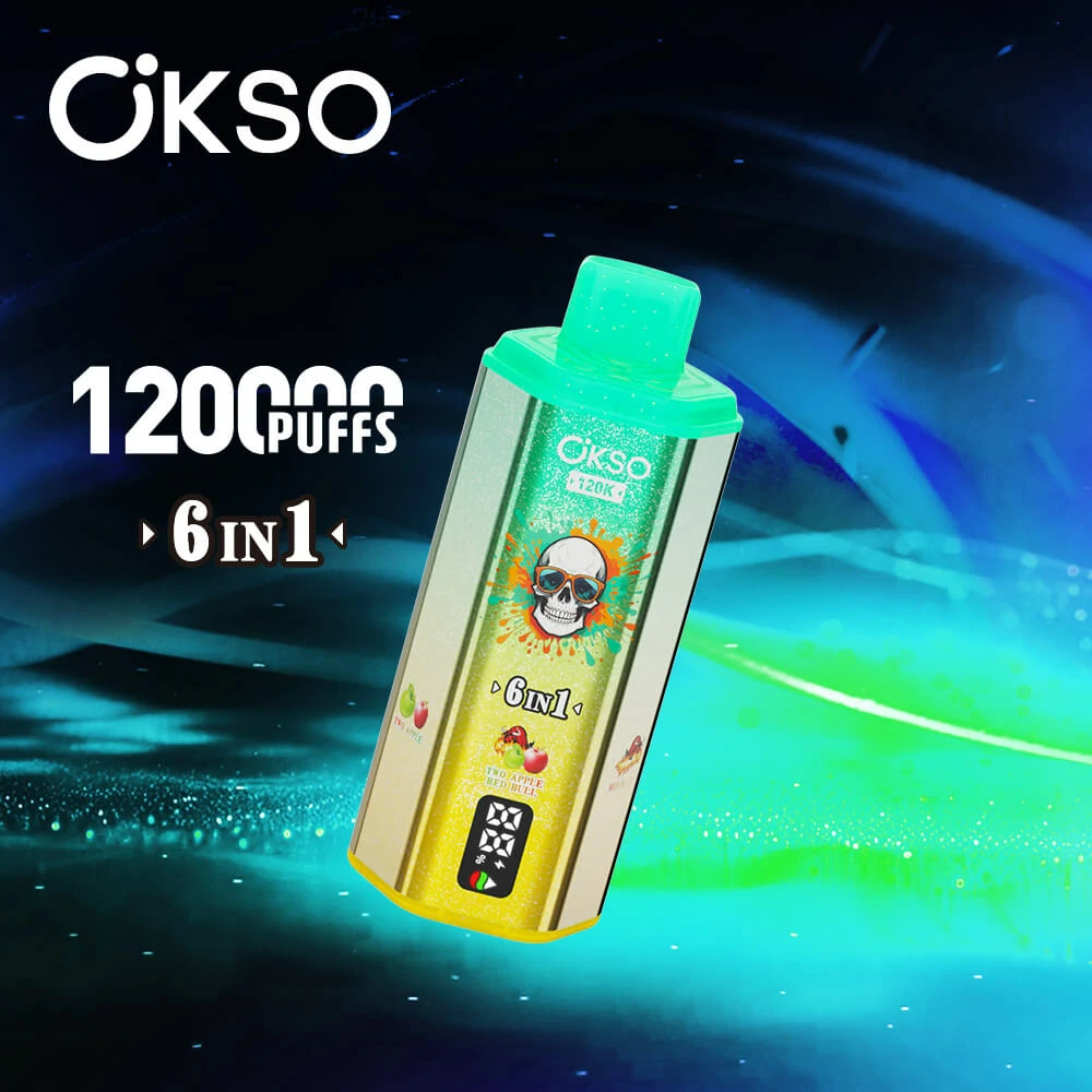 Okso 120000パフ 6-in-1 使い捨て電子タバコ 画像4