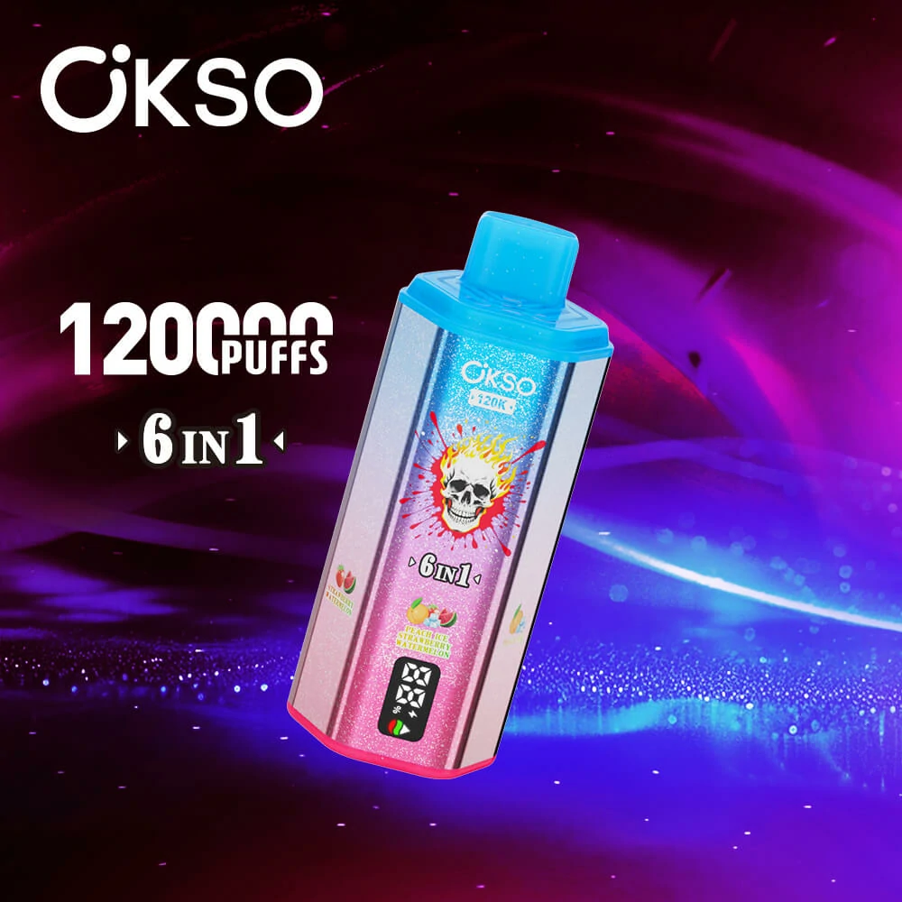Okso 120000パフ 6-in-1 使い捨て電子タバコ 画像7