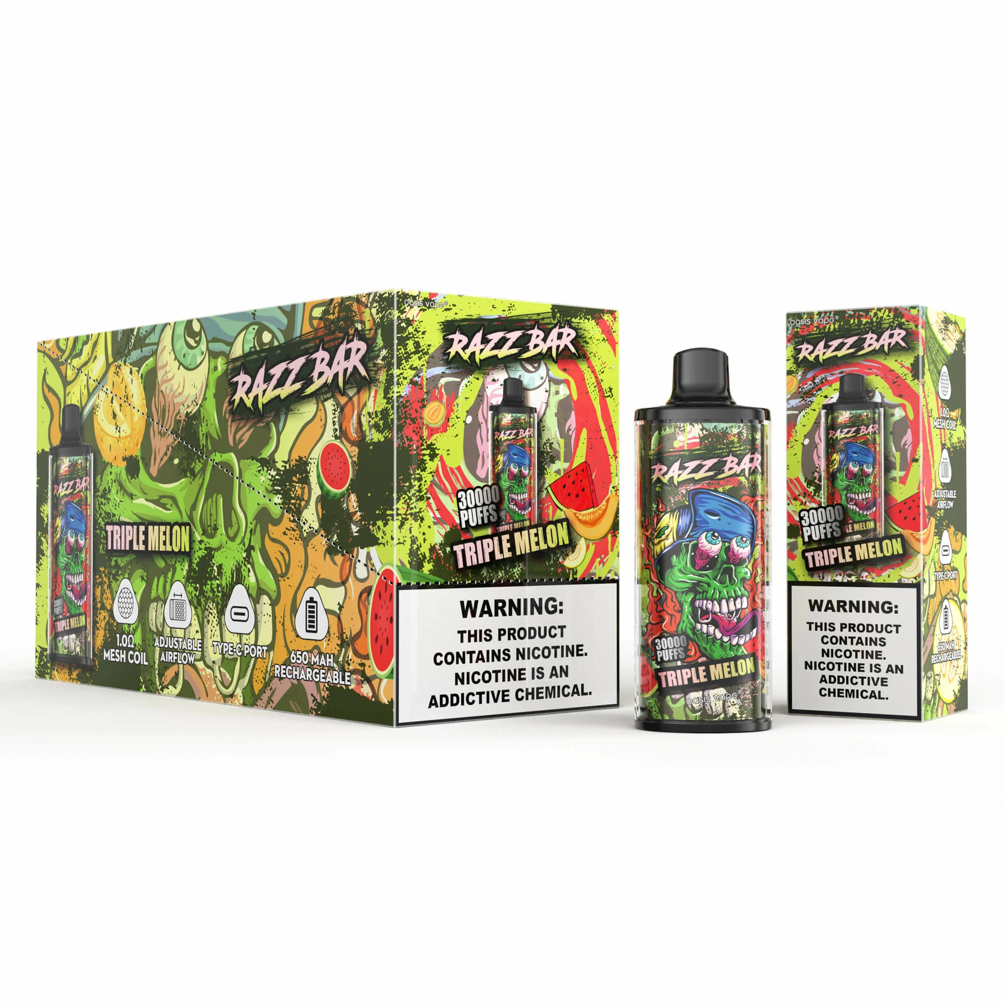 Razz Bar 30000パフ 使い捨て電子タバコ 画像7