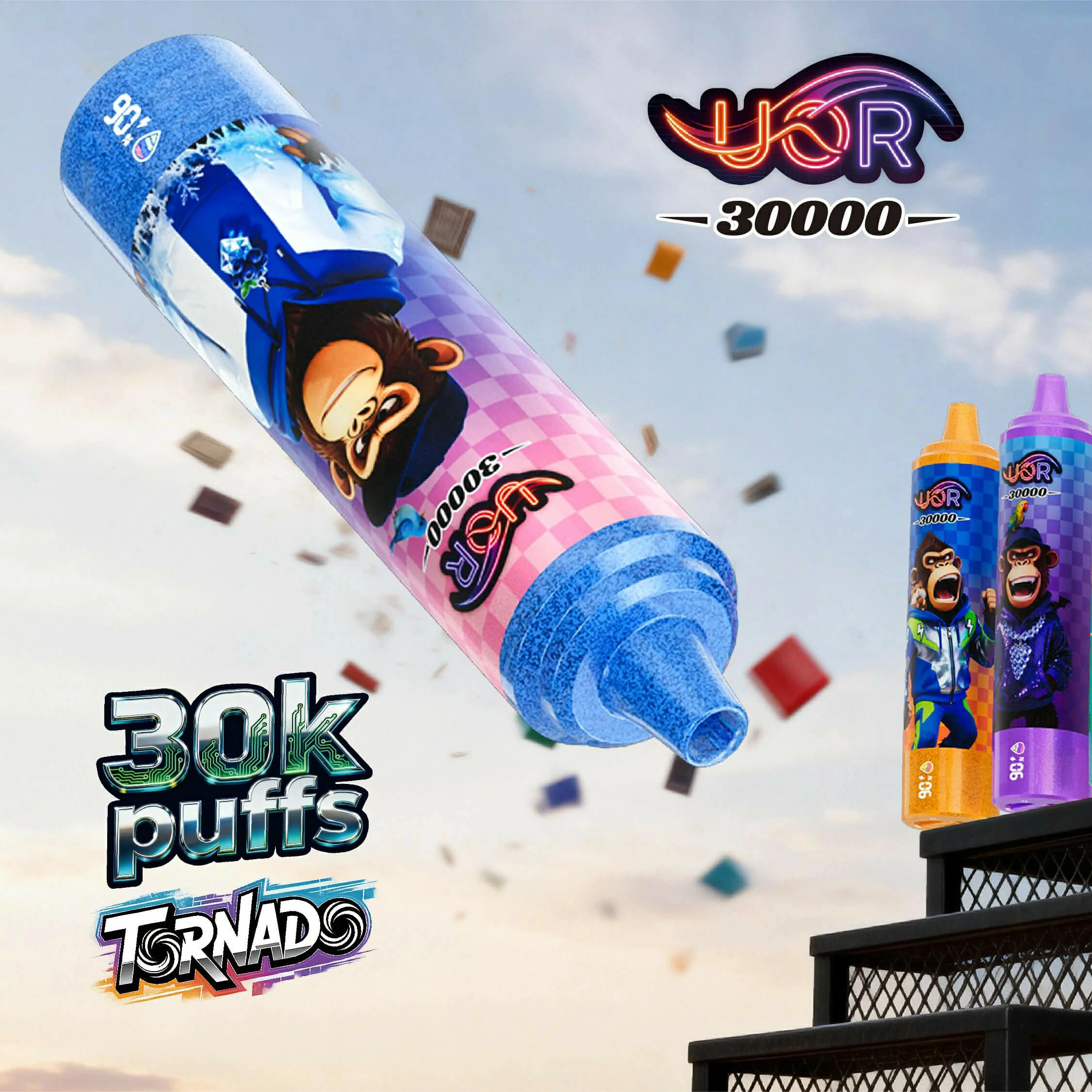 UOR Tornado 30000パフ 使い捨て電子タバコ 画像3