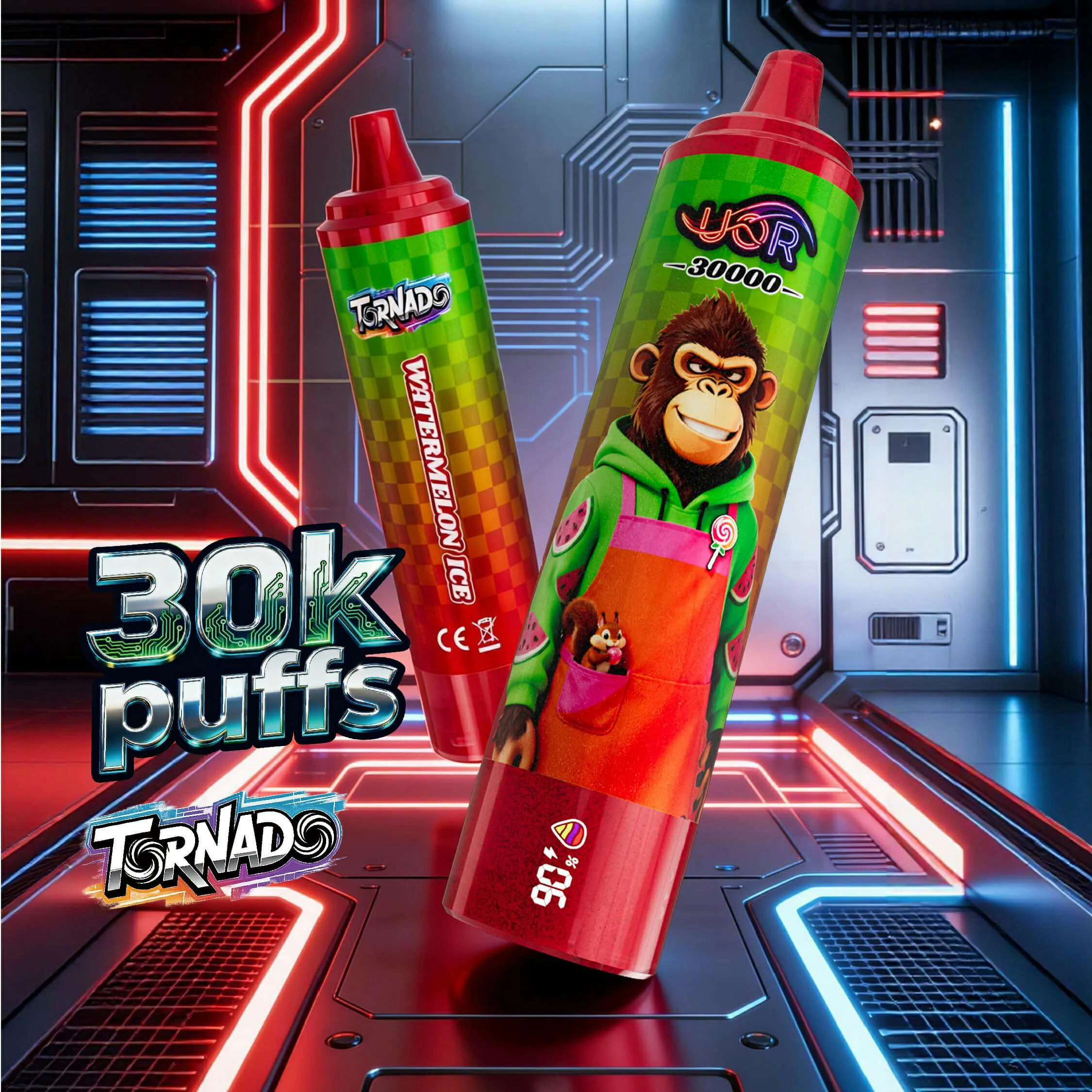 UOR Tornado 30000パフ 使い捨て電子タバコ
