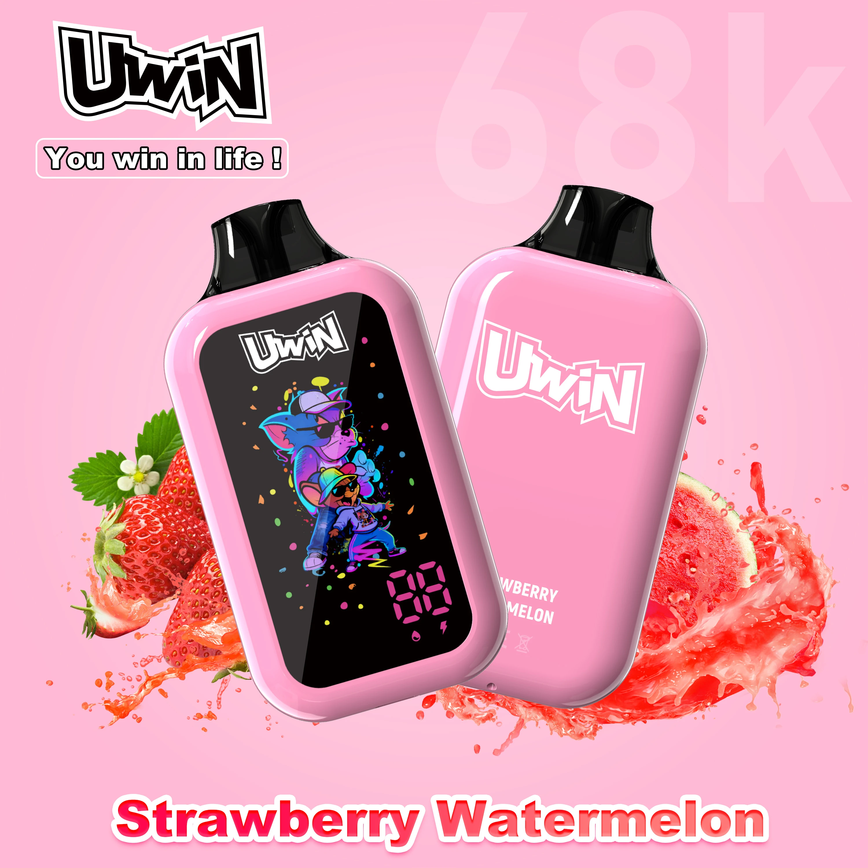UWIN Digtal Box 68000パフ 使い捨て電子タバコ 画像9