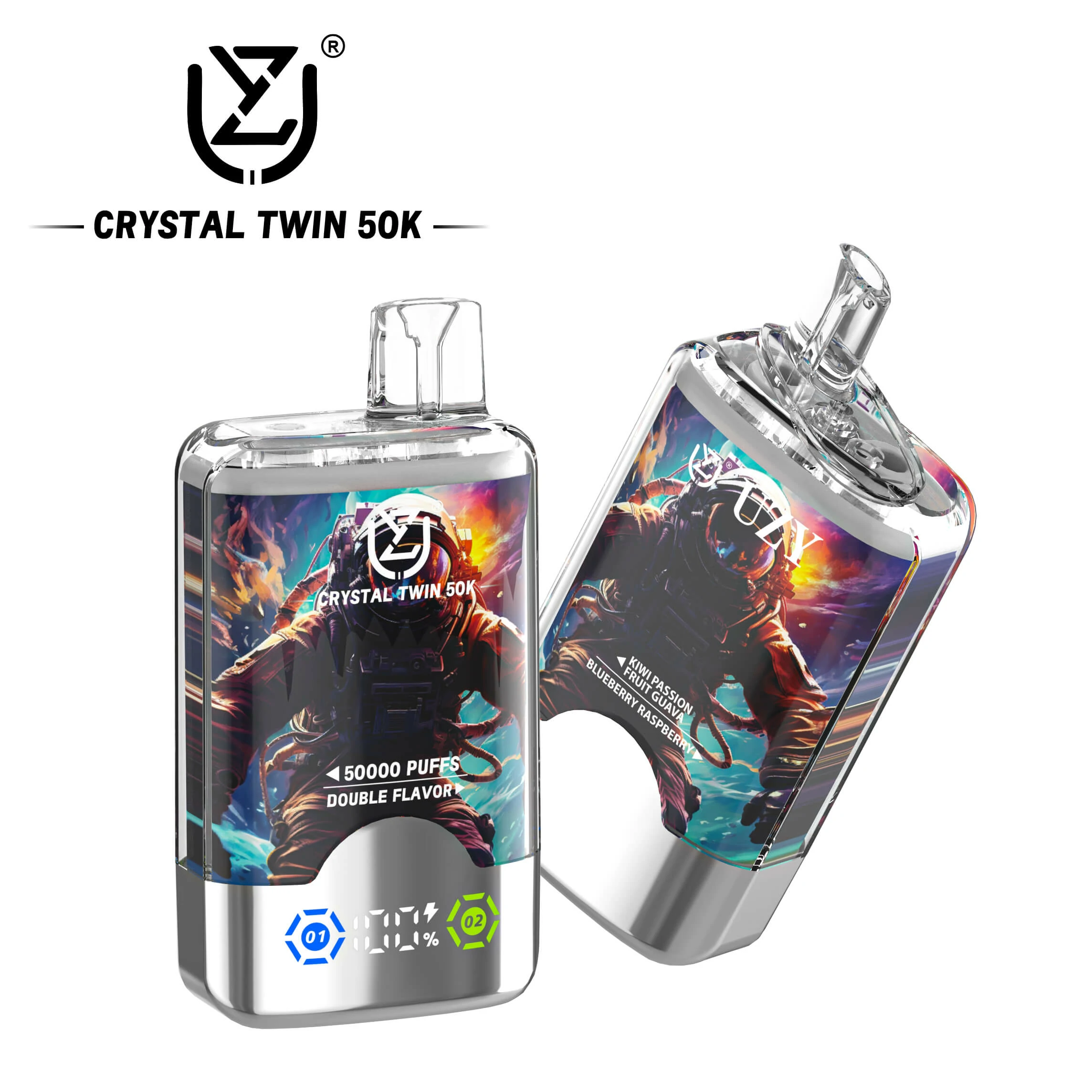 UZY Crystal Twin 50000パフ 使い捨て電子タバコ 画像9