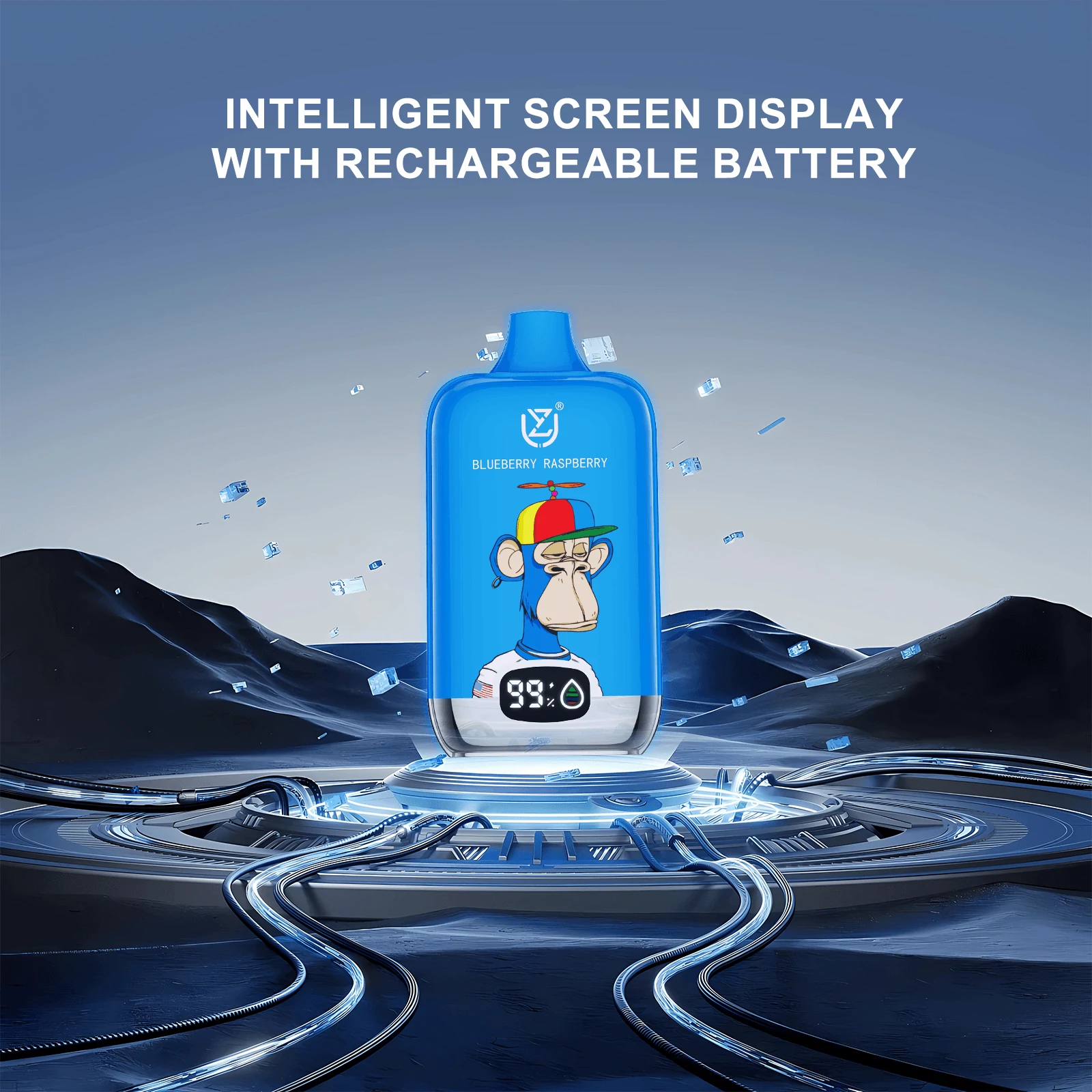 UZY Bang Digital 15000パフ 使い捨て電子タバコ 画像5