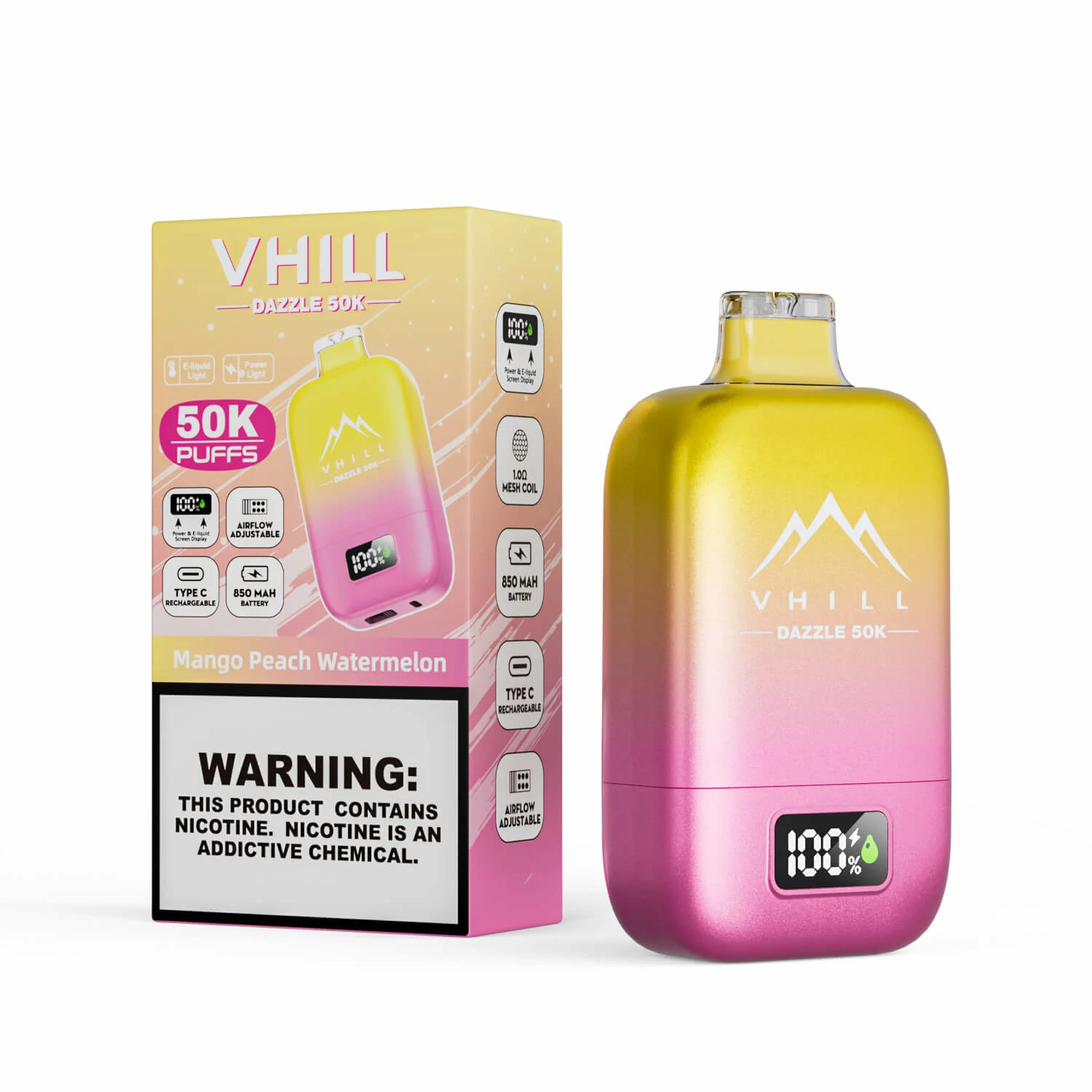 VHILL DAZZLE 50000パフ 使い捨て電子タバコ 画像5