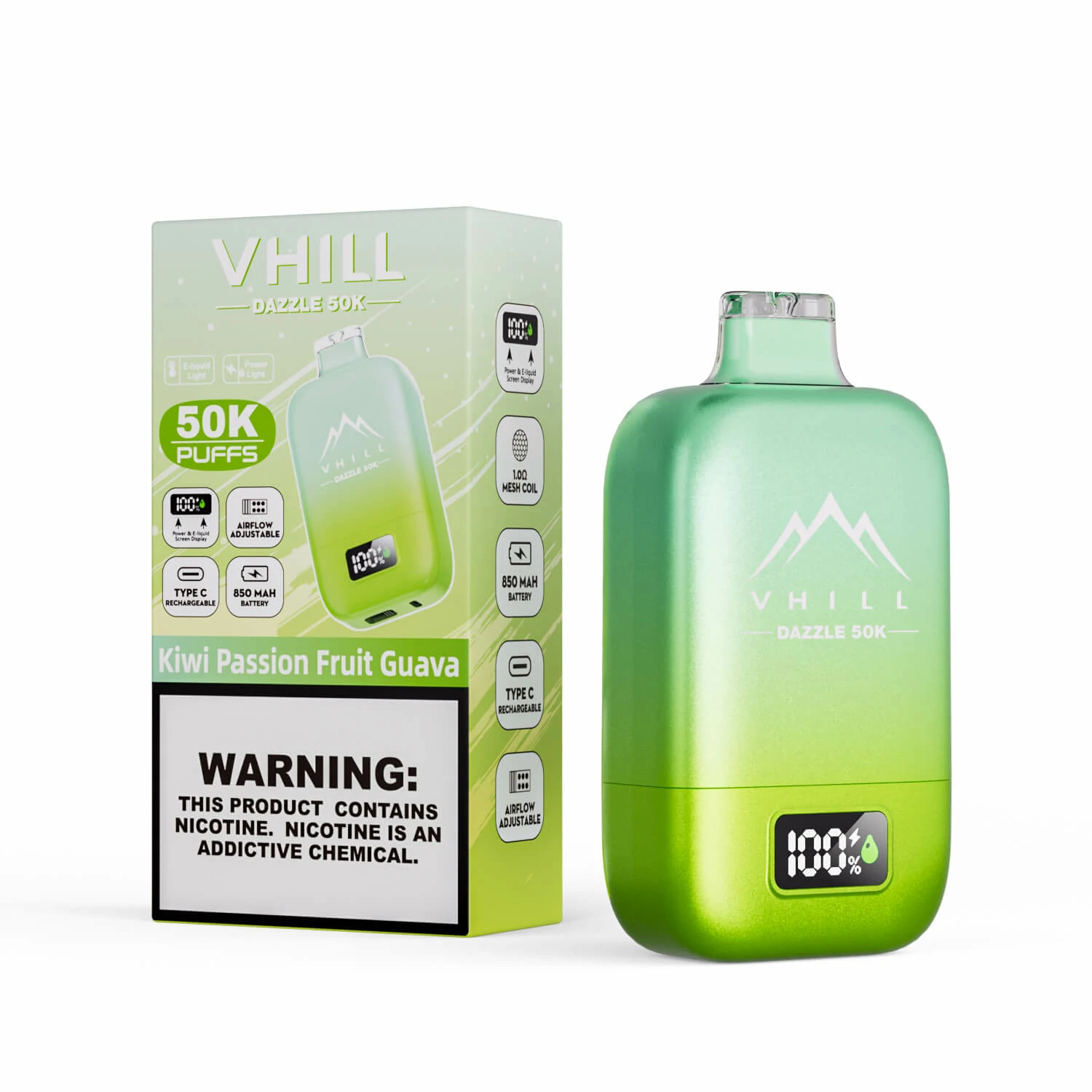 VHILL DAZZLE 50000パフ 使い捨て電子タバコ 画像7
