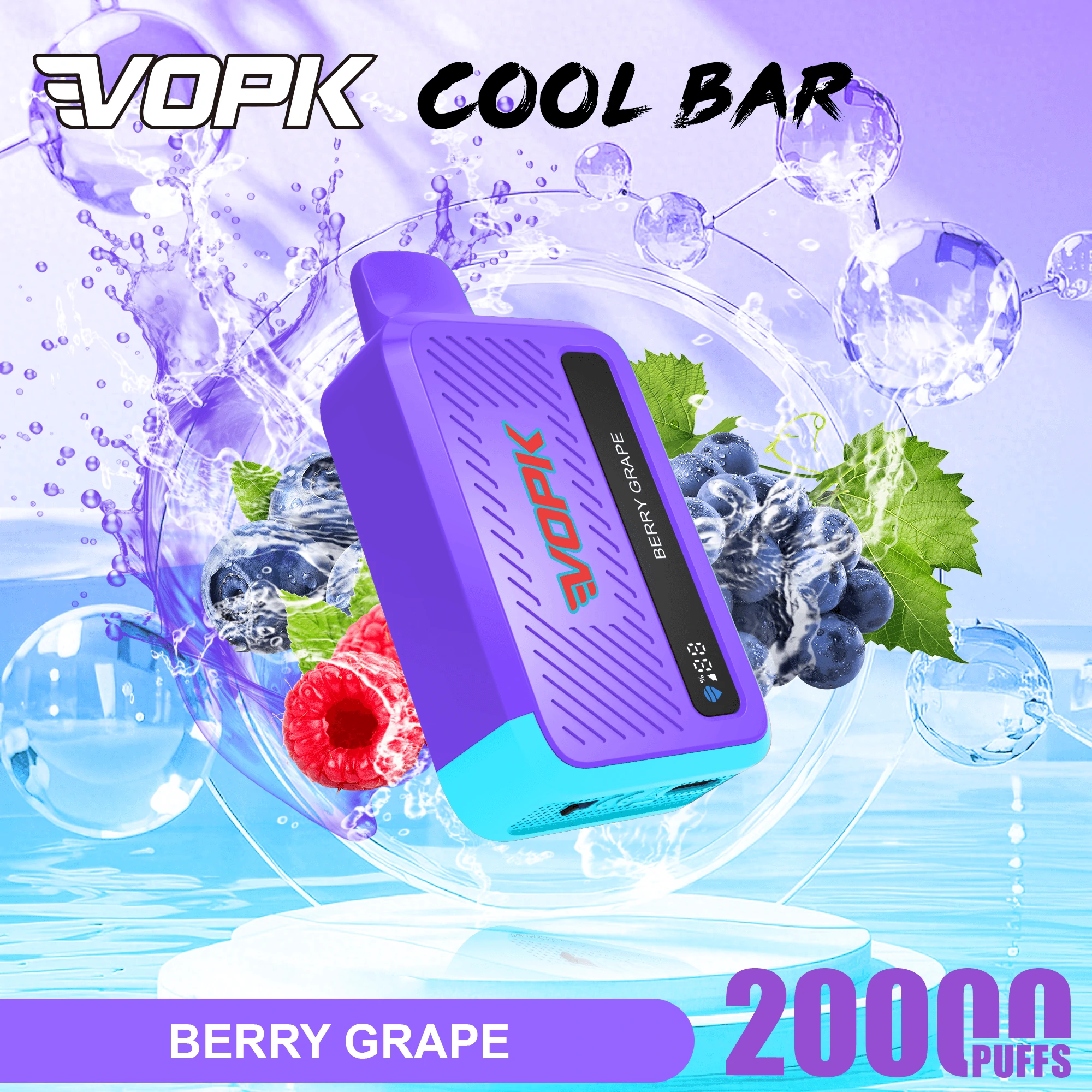 VOPK Cool Bar 20000パフ 使い捨て電子タバコ 画像6
