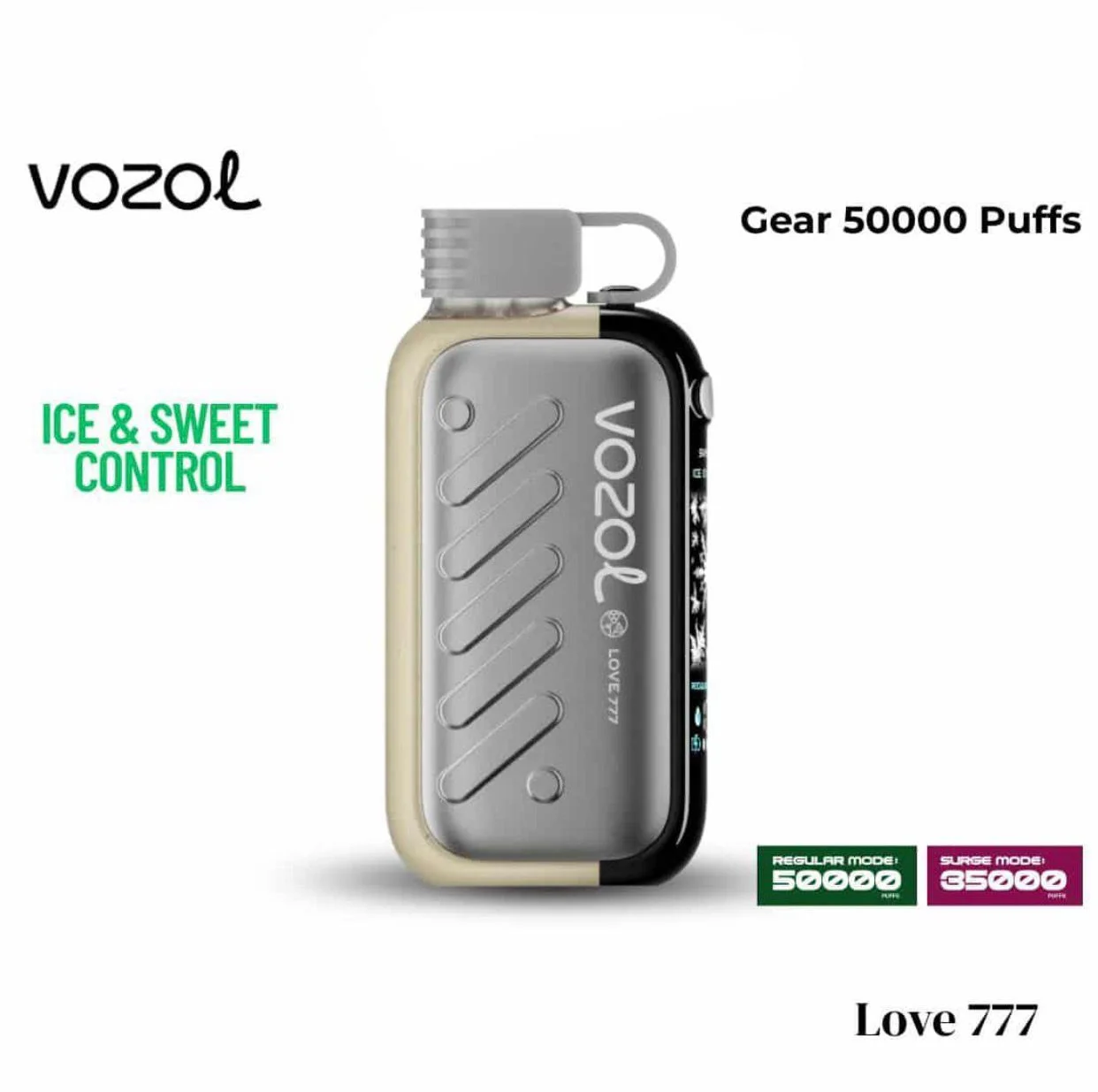 VOZOL GEAR 50000パフ 使い捨て電子タバコ 画像2