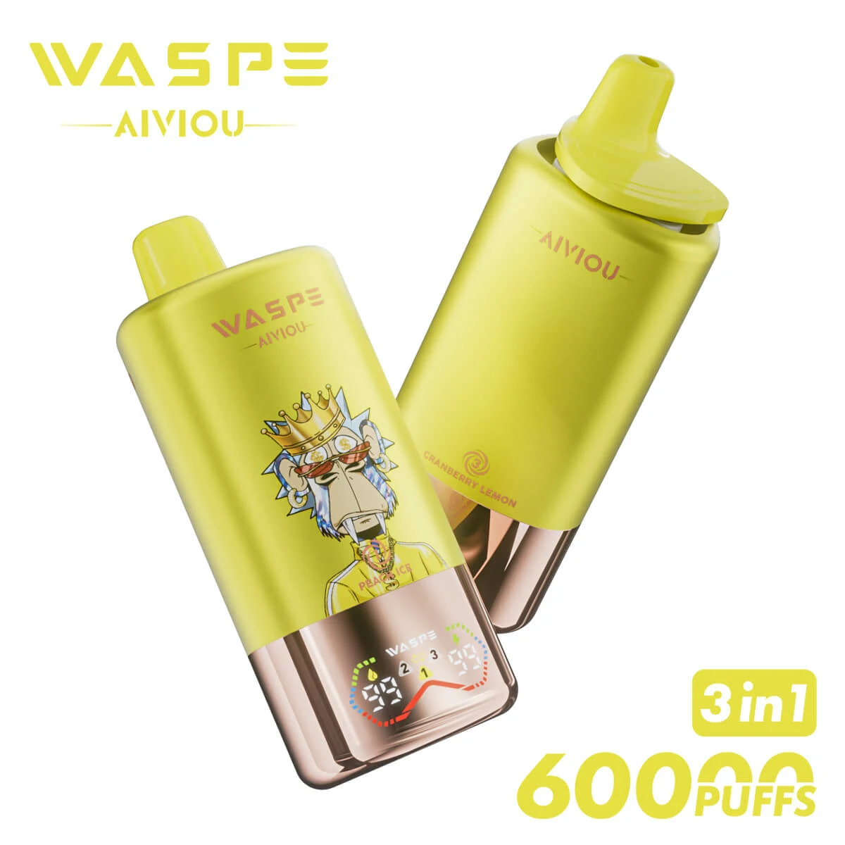 WASPE Bar 60000パフ 使い捨て電子タバコ 画像6