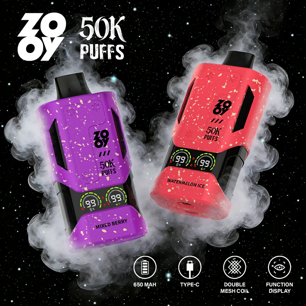 ZOOY Mecha 50000パフ 使い捨て電子タバコ 画像3
